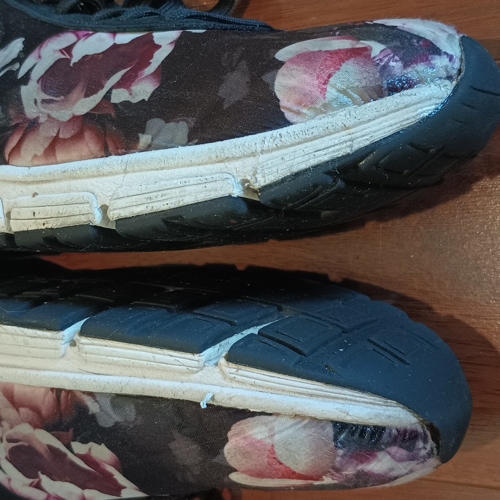 Therafit Paloma W410171K Black Floral Size 9 - Picture 8 of 16